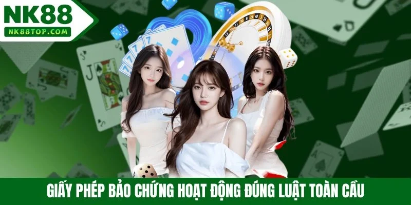 Giấy phép bảo chứng hoạt động đúng luật toàn cầu